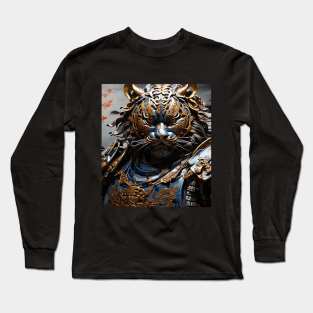 samurai warrior Long Sleeve T-Shirt